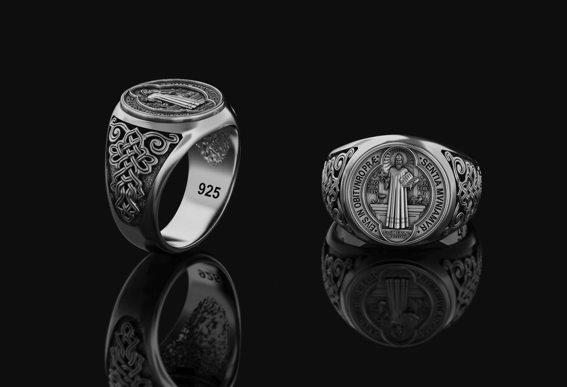 Saint Benedict Ring