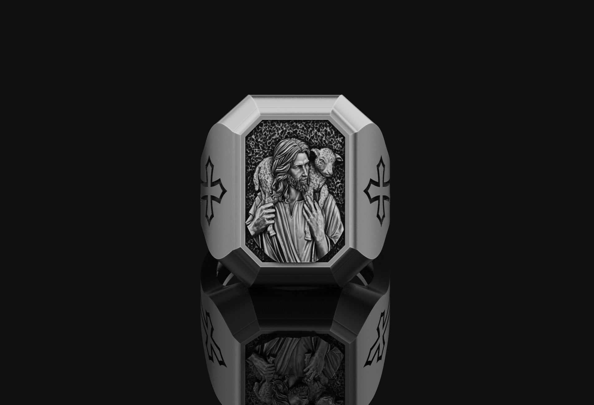 Jesus Shepherd Ring