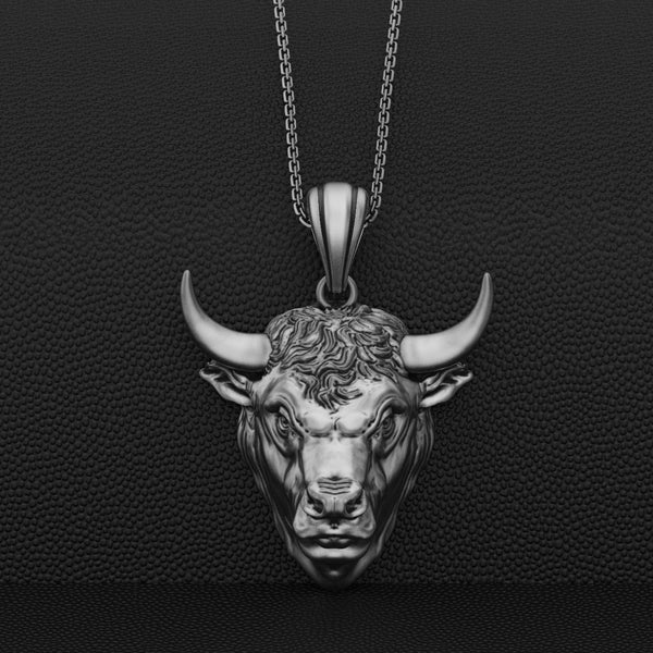 Bull Pendant Angelios Jewelry