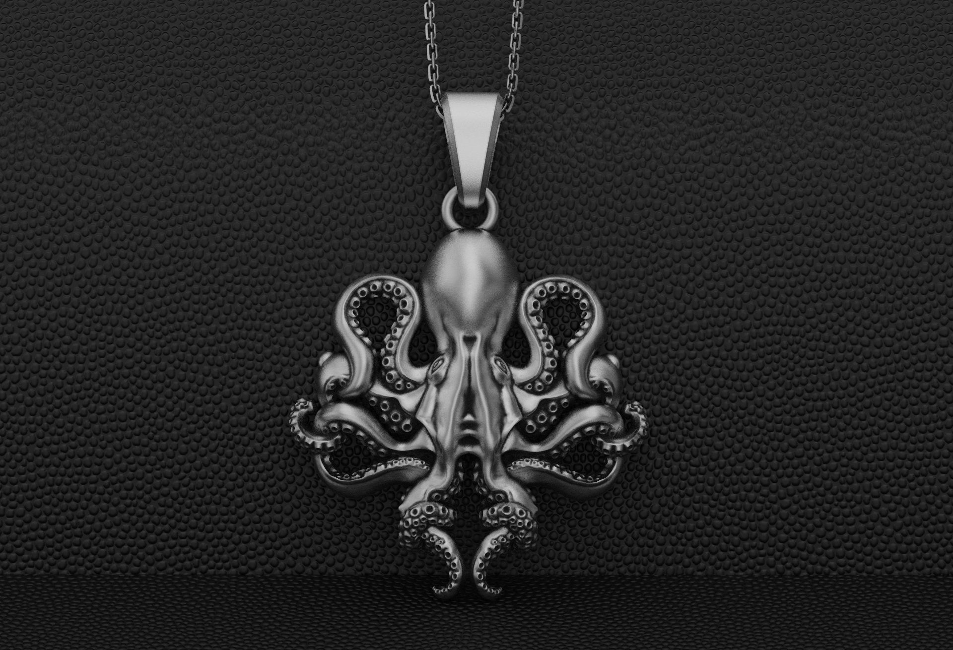 Octopus Pendant Necklace