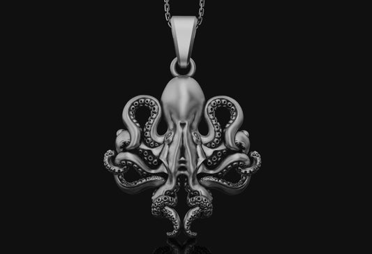 Octopus Pendant Necklace