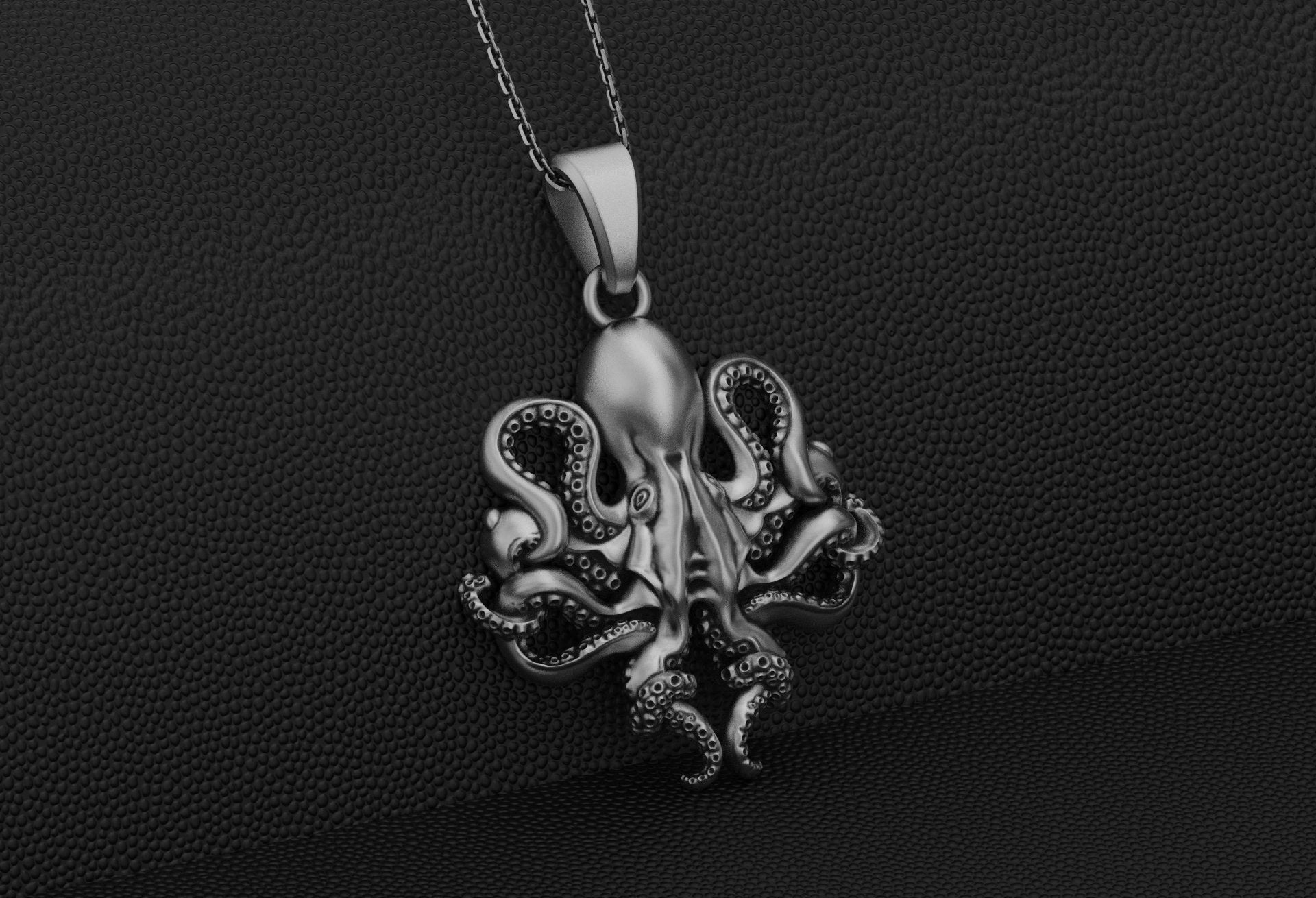 Octopus Pendant Necklace