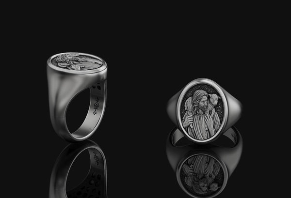 Jesus Signet Ring