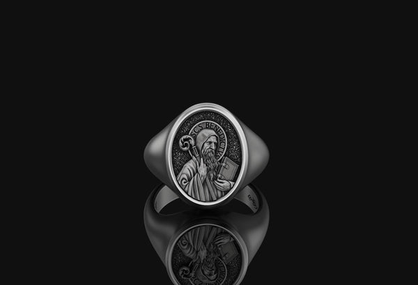 St Benedict Signet Ring