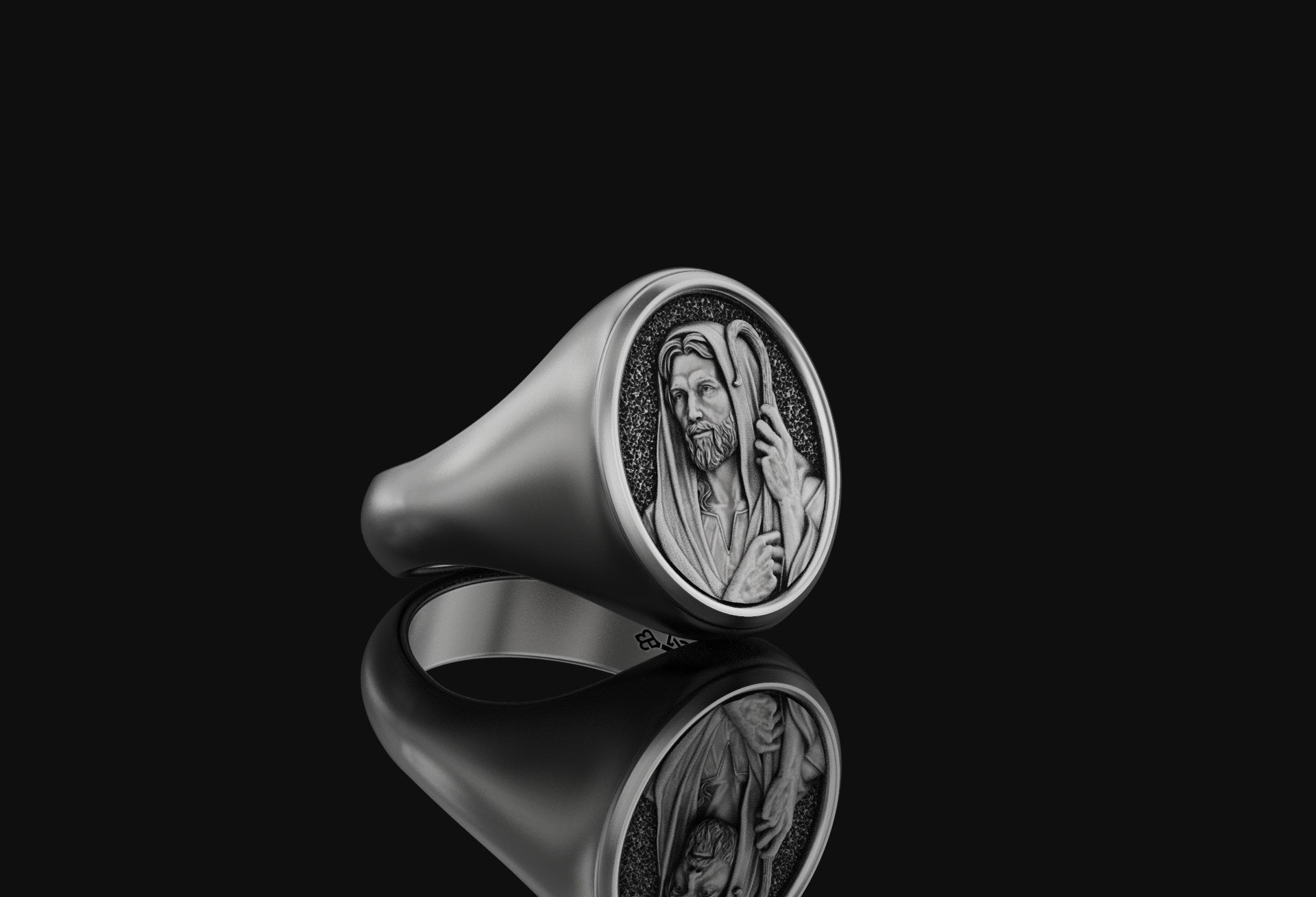 Jesus Signet Ring