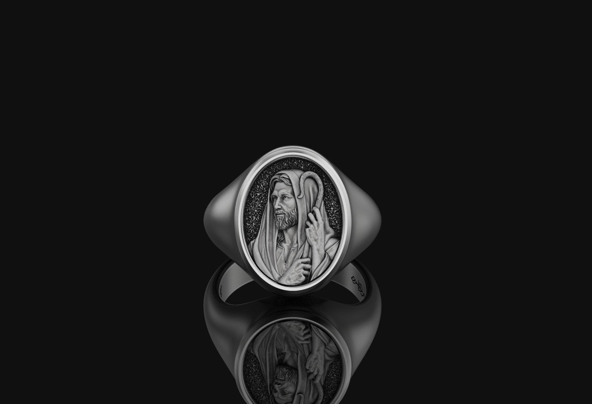 Jesus Signet Ring