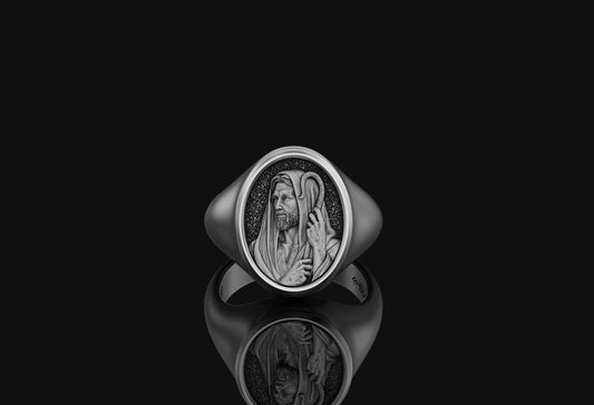 Jesus Signet Ring