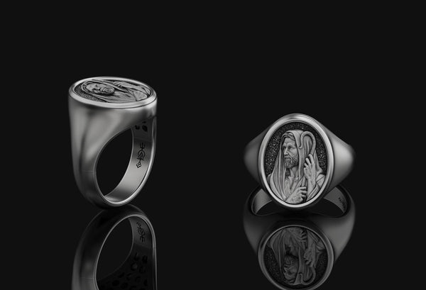Jesus Signet Ring