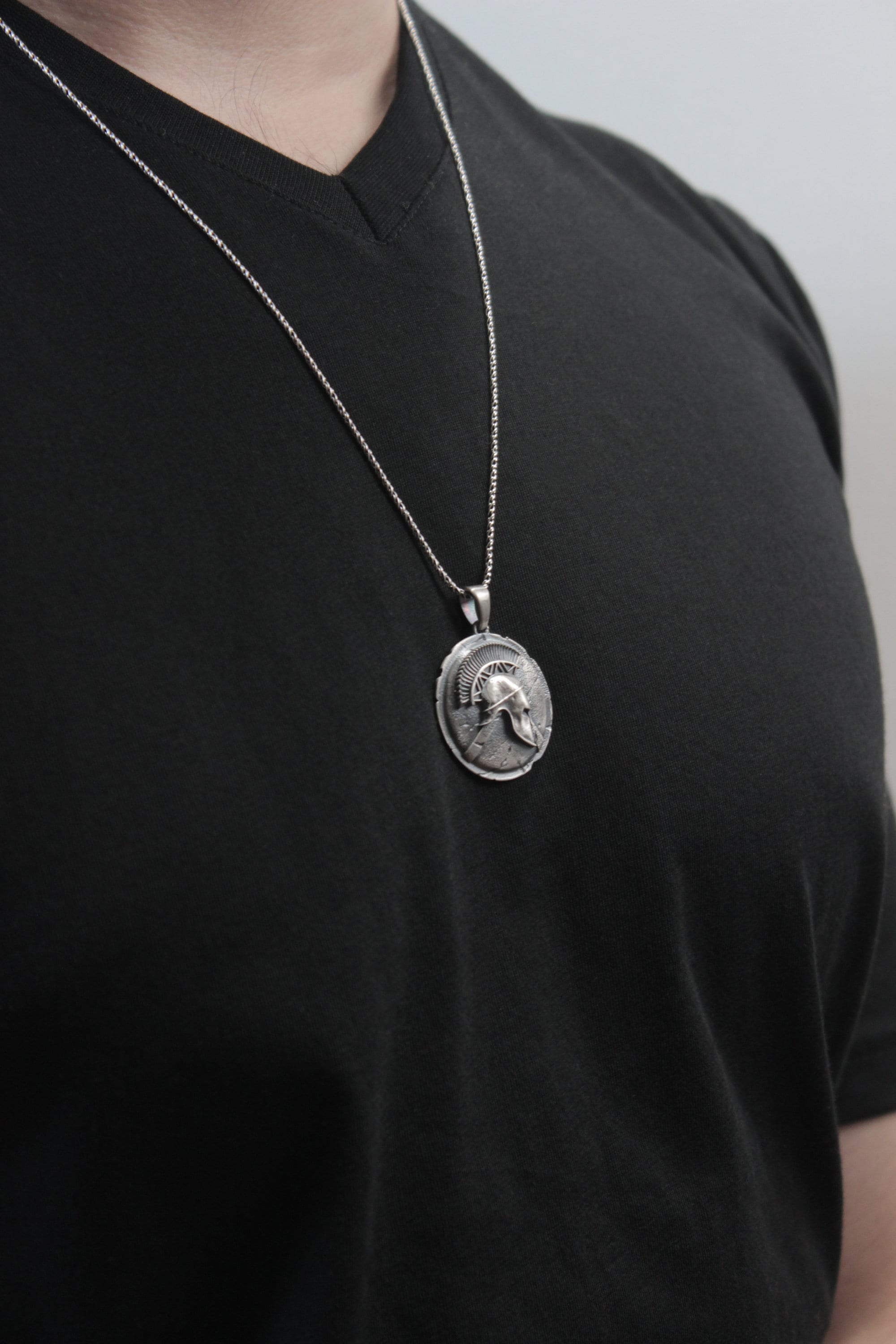 Spartan Helmet Pendant