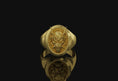 Load image into Gallery viewer, Oni Mask Signet Ring
