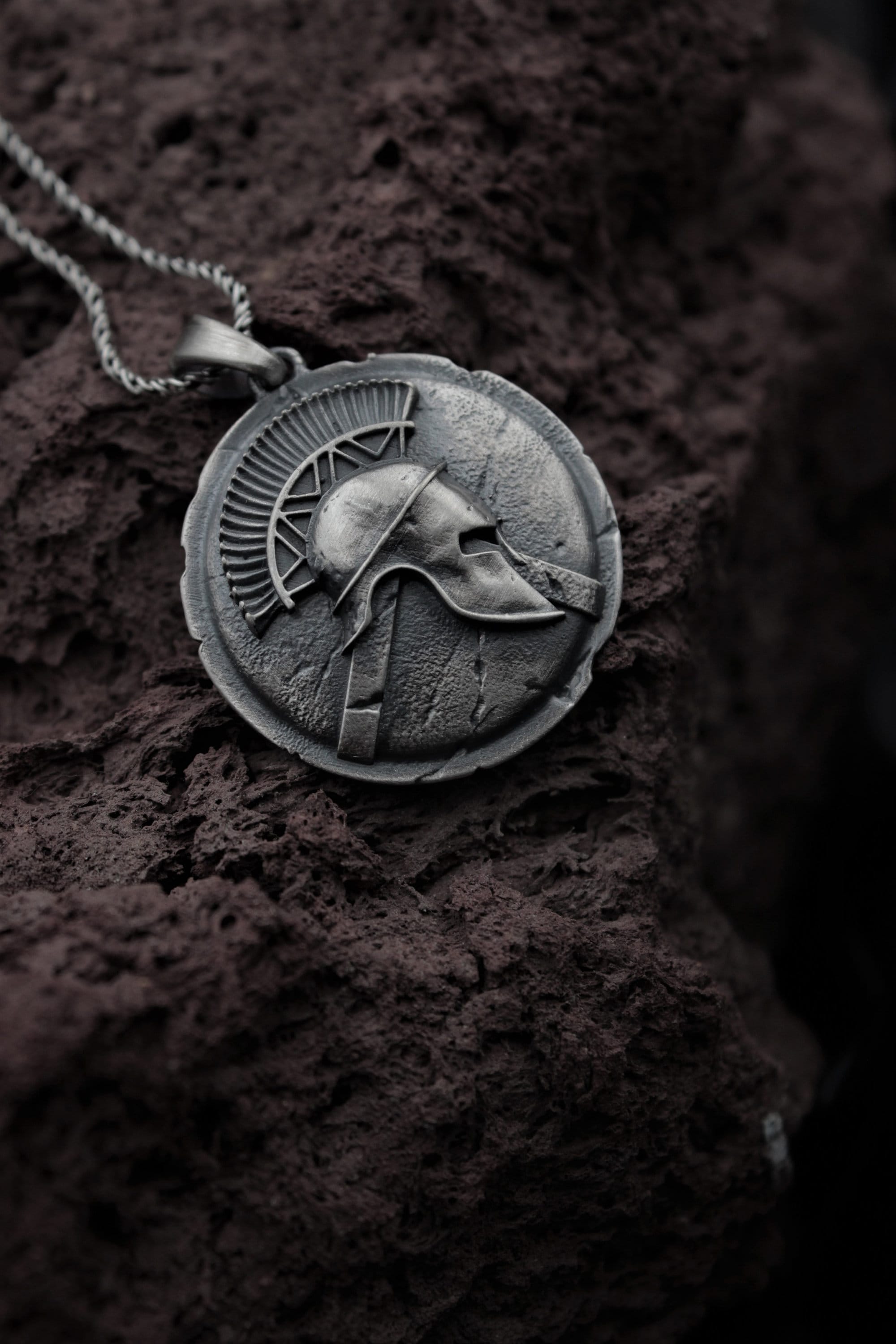 Spartan Helmet Pendant