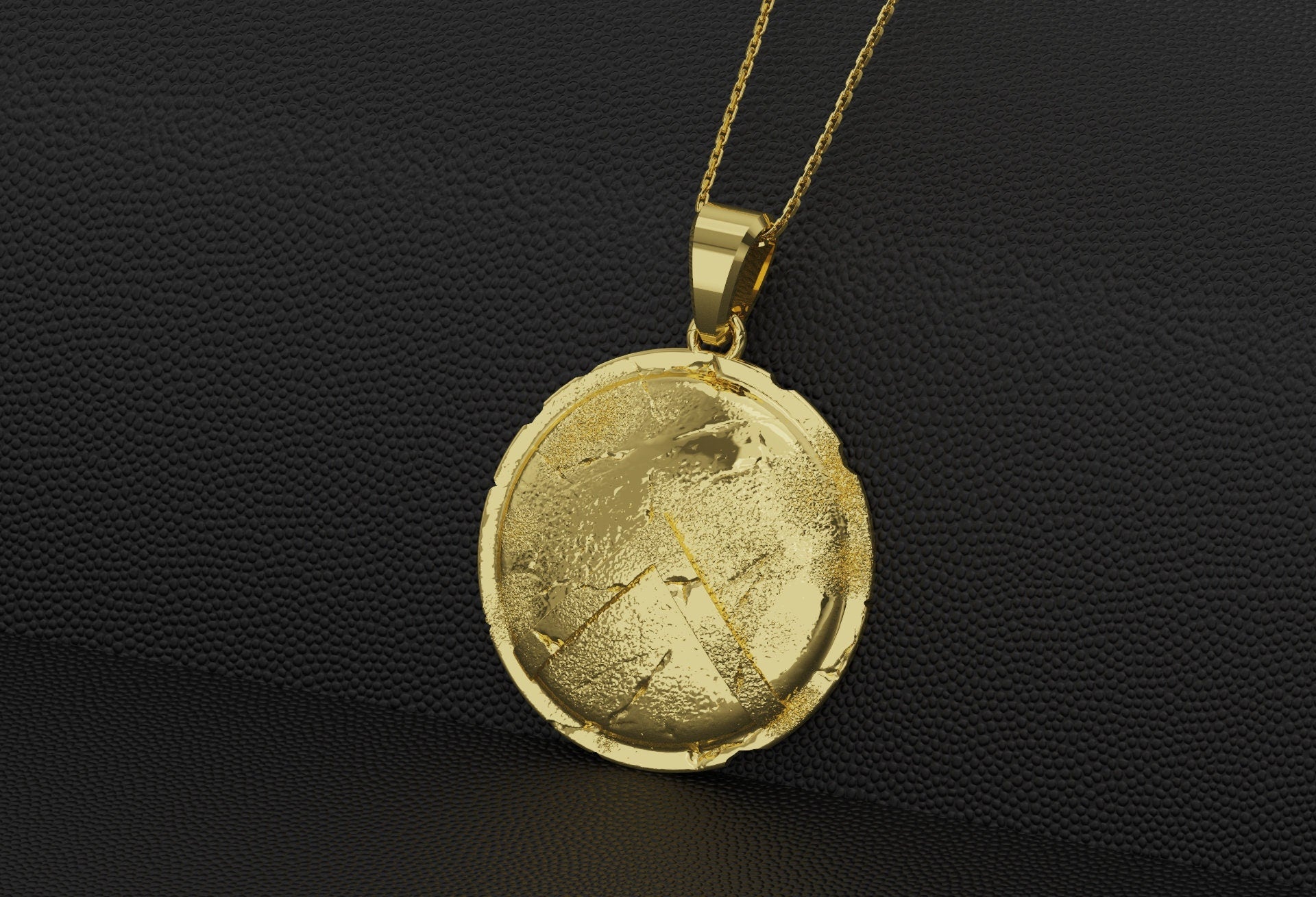 Spartan Shield Pendant