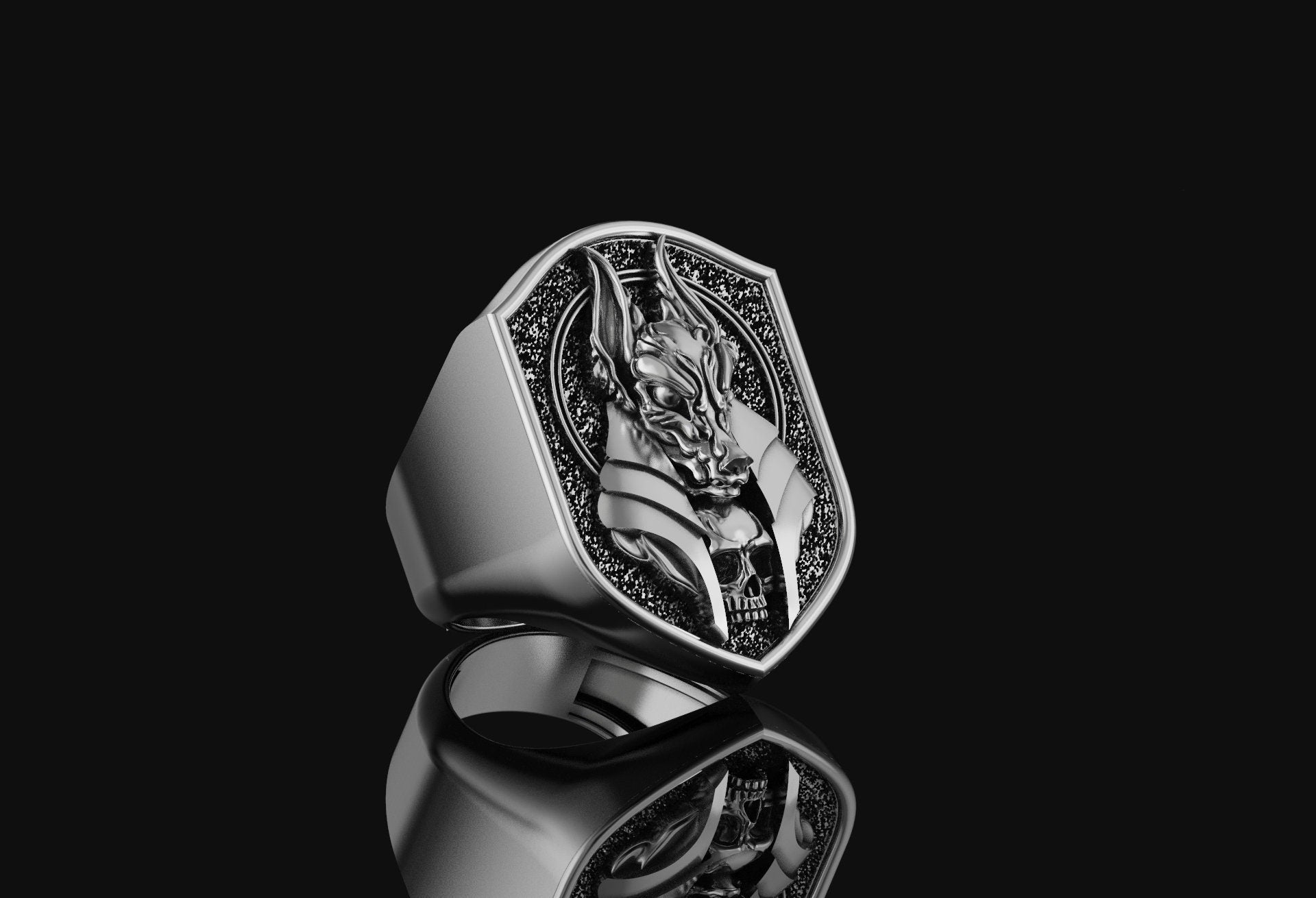 Egyptian God Sterling Silver Men Jewelry Polished Finish
