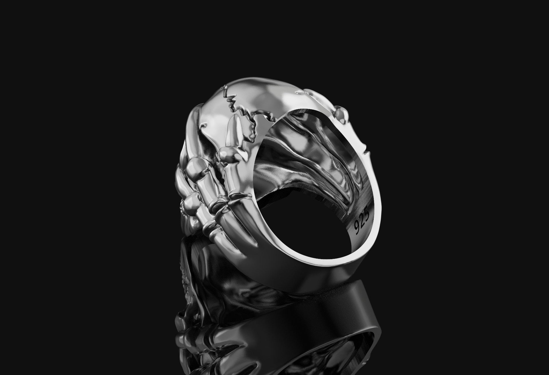 Gothic Skull Ring