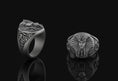 Load image into Gallery viewer, Pharaoh Ring Oxidized Finish
