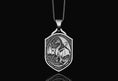 Load image into Gallery viewer, Silver Dragon Pendant
