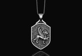 Silver Gryphon Pendant