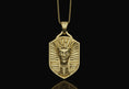 Load image into Gallery viewer, Pharaoh Pendant Gold Finish
