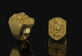 Bild in Galerie-Betrachter laden, Lion Ring Gold Finish
