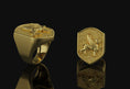 Load image into Gallery viewer, Gryphon Ring Gold Finish
