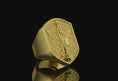 Load image into Gallery viewer, Saint Archangel Michael Christian Pinky Ring
