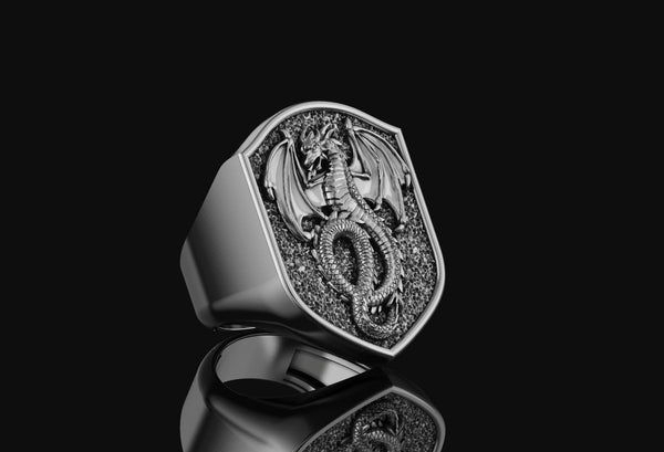 Dragon Ring Polished Finish