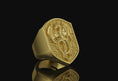 Load image into Gallery viewer, Dragon Ring Gold Finish
