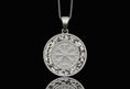 Load image into Gallery viewer, Celtic Vegvisir Necklace
