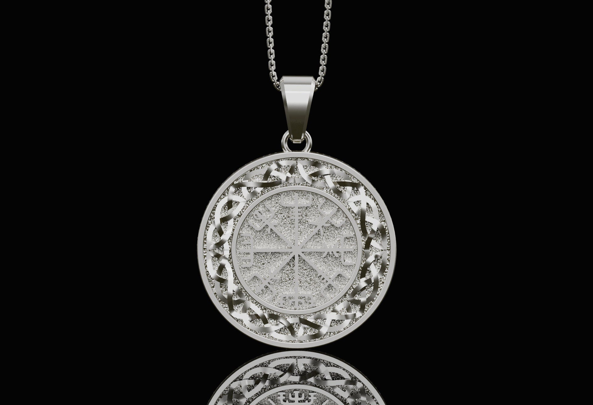 Celtic Vegvisir Necklace