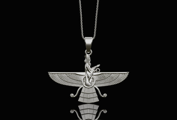 Faravahar Pendant Polished Finish