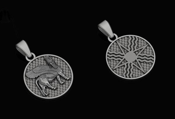 Lamassu Medallion