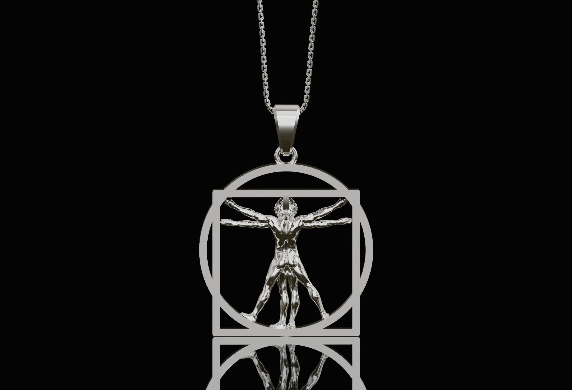 Vitruvian Pendant