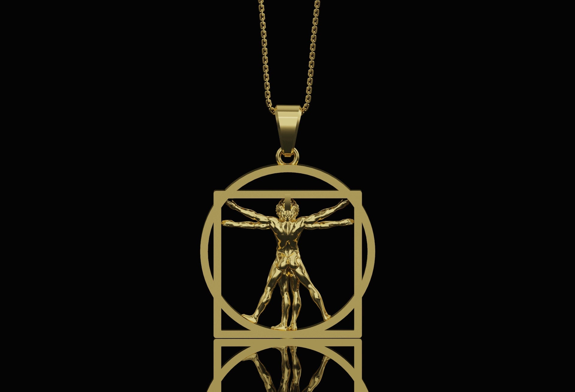 Vitruvian Pendant