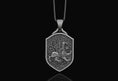 Bild in Galerie-Betrachter laden, Gryphon Pendant Oxidized Finish
