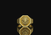 Lion Signet Ring