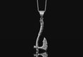 Load image into Gallery viewer, Leviathan Axe Pendant Polished Finish
