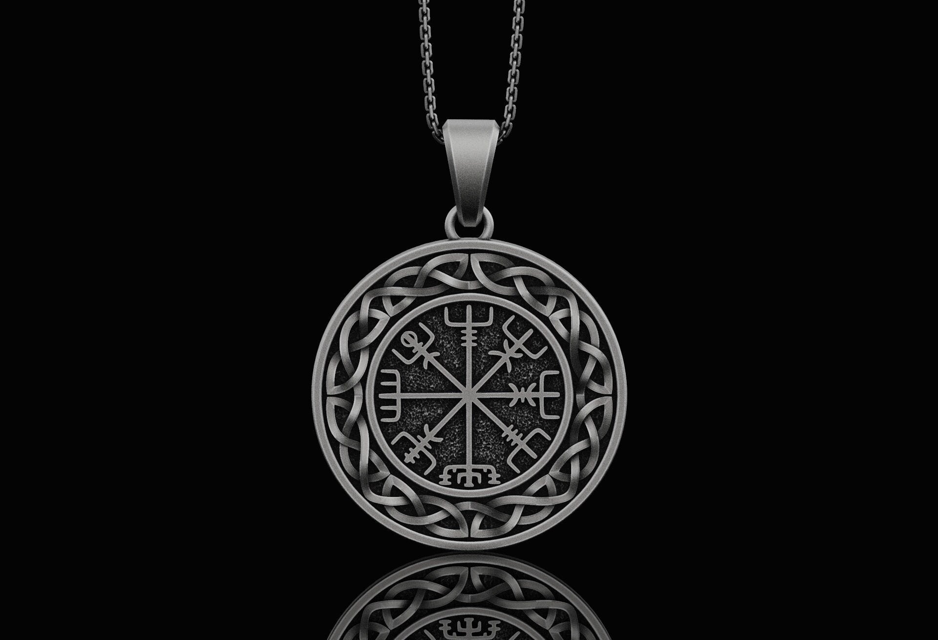 Celtic Vegvisir Necklace