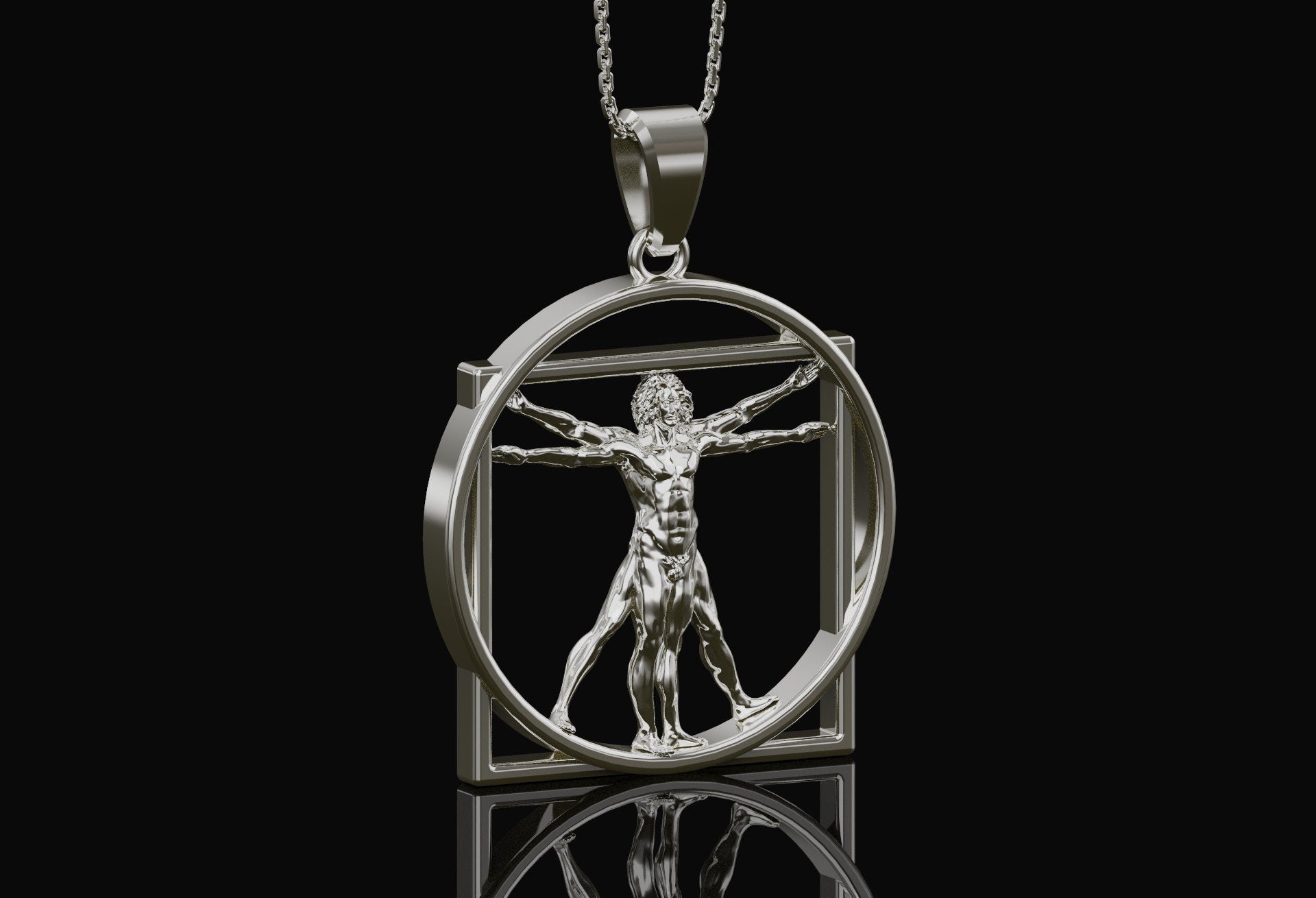 Vitruvian Pendant