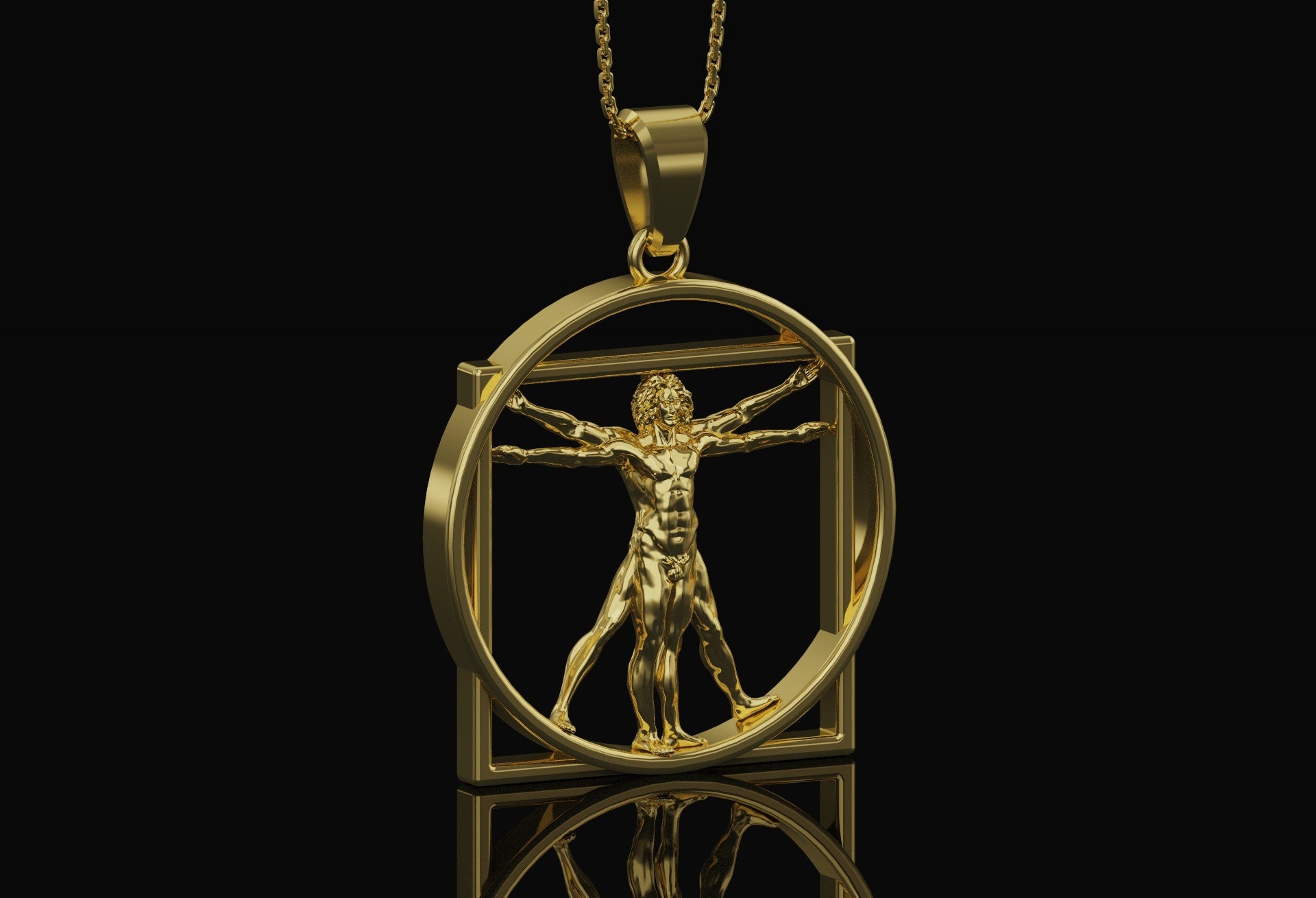 Vitruvian Pendant