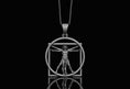 Bild in Galerie-Betrachter laden, Vitruvian Pendant Oxidized Finish
