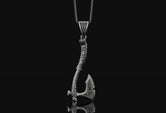 Leviathan Axe Pendant Oxidized Finish