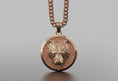 Load image into Gallery viewer, Gold Bear Pendant
