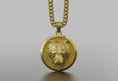 Load image into Gallery viewer, Gold Bear Pendant
