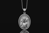 Rotating Jesus Pendant
