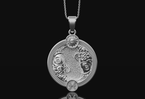 Pisces Pendant Polished Finish