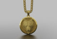 Load image into Gallery viewer, Gold Bear Pendant
