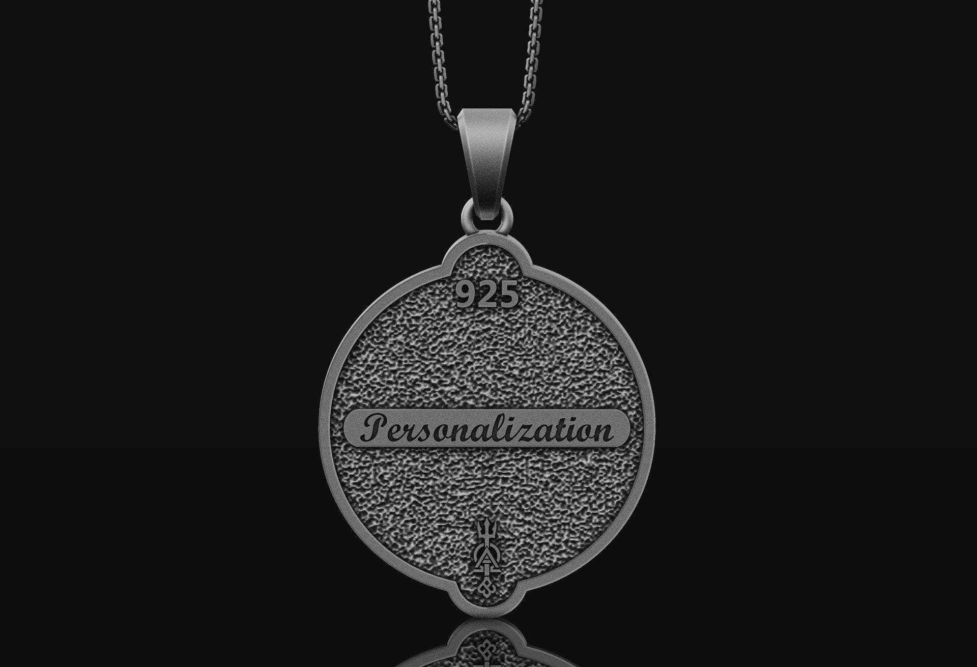 Aquarius Handmade Sterling Silver Necklace