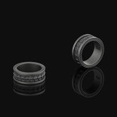 Serpent Skin Band - Engravable