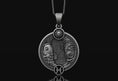 Load image into Gallery viewer, Pisces Pendant Oxidized Finish
