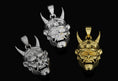 Load image into Gallery viewer, Oni Mask Necklace
